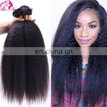 Wholesale Kinky Straight Natural Hair Extensions crochet hair extension indian human hair