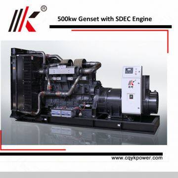 Dynamo Genset With SC25 Model 500kw Power Heavy Duty Diesel Generator Price photo-4