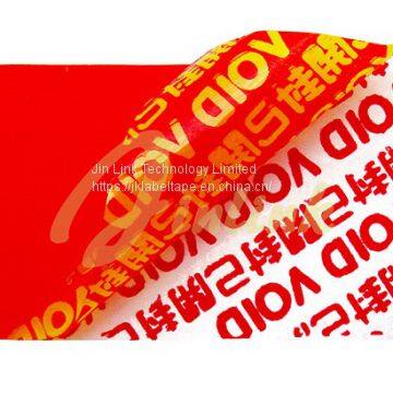 Multi color Tamper Evident Security VOID Label Material,Non Transfer Void Label Material,Total Transfer VOID Label Material