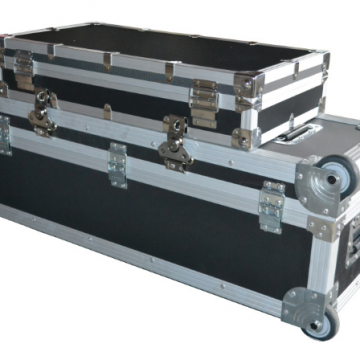 Heavy Duty Led Par Flight Case Stackable Ball Corners