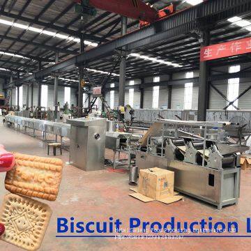 2019 Food machinery full automatic biscuit processing machine