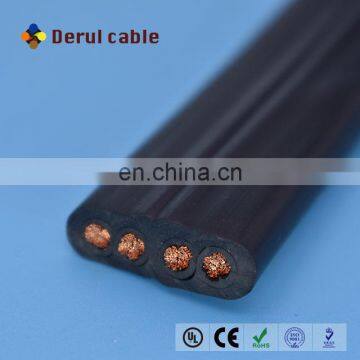 Elevator travel cable 4 cores flat cable