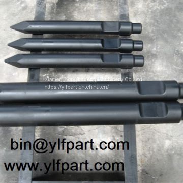 New tech JCB rock breakers inner assembly chisel rod 135mm HM100Q,HM115Q,HM165Q,HM265Q,HM160,HM260