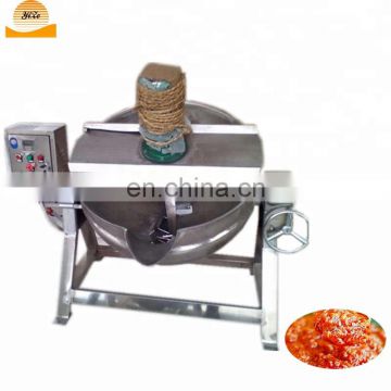 Tilting type jacketed candy kettle vacuum kettle with mixer