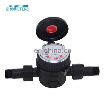 LXDG Competitive price home type mechanism single jet water flow meter for Panama