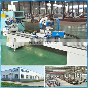 Plastic windows cutting machine / double cutting saw