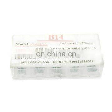 ERIKC B14 Common Rail Injector Washer Shims Size:1.20mm--1.38mm Adjusting Shim Repair Kit Suit For Boch 0445110# 0445120# photo-5