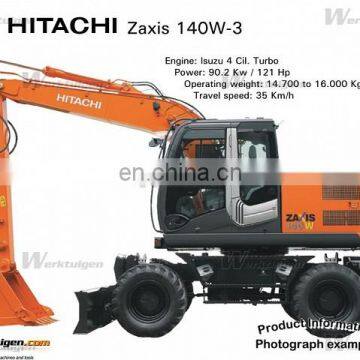 Excavator 4685585 ZX145W-3 ZX140w-3 Oil Motor A6VM140EP A6VM140 Motor Ass'y