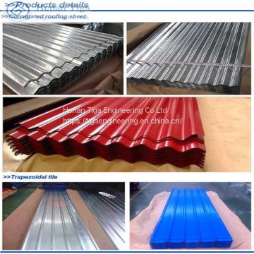 Colorful Steel Roofing Plates / Color Coated Steel Roofing Sheets