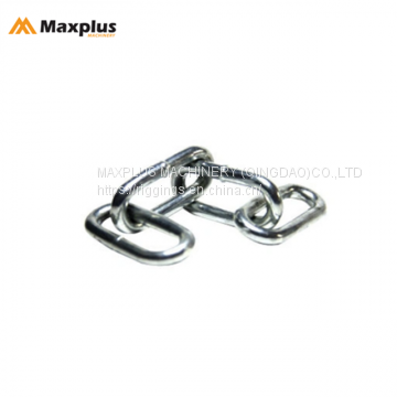 DIN766  hot sale welded galvanized  steel link chain