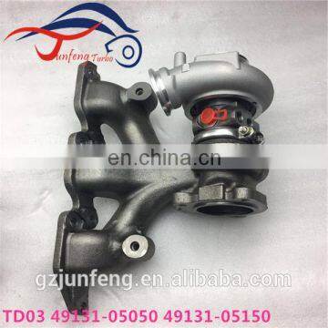 TD03 Turbo 49131-05050 49131-05060 Turbocharger for Volvo S80 XC90 Bi Turbo N3P28FT Engine