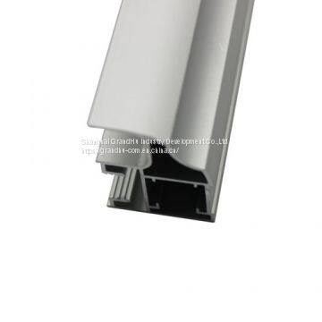 Anodized Silver Aluminium Profiles Sliding Door Frame for Wardrobe photo-5