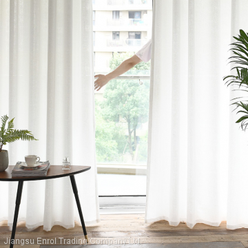 Nordic Cotton and Linen Curtain Light Transmission
