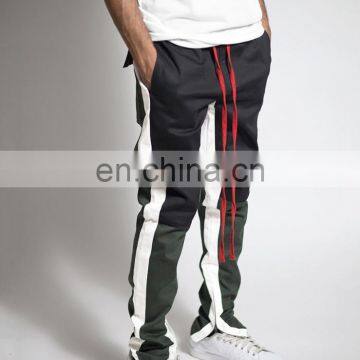 DiZNEW OEM USA Brand 94% Polyester 6% Elastane Track Pants With Stripe photo-5