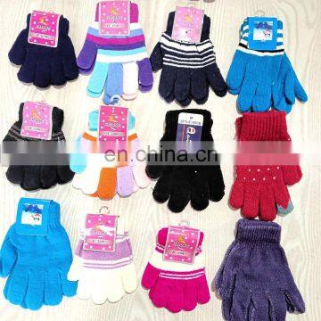 Cheap Kid Glove Warm Knitted Magic Gloves Colorful Mittens for Student Kids Glove Knitted Kids Winter Gloves photo-6