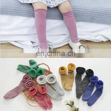 Girl Candy Color Socks Sweet Girl Spring Summer Knee Socks 7Colors photo-3