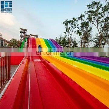FRP Material Multi Water Play Slide For 6 Person With Good Rate photo-2
