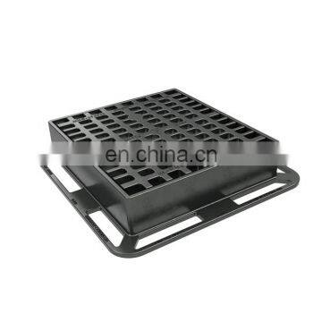 EN124 D400 600*600 Ductile Cast Iron Square Drainage Gully Grating With Frame photo-4