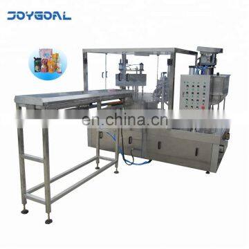 New automatic stand-up sachet liquid shampoo filling machine/lotion pouch filling machine