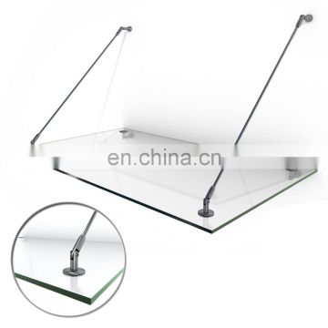 Stainless Steel Tempered/Laminated Glass Canopy