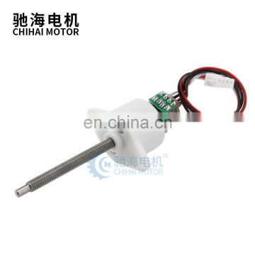 ChiHai Motor CHS-GM12-10BY screw shaft M3*32.3mm  2 phase 4 wire mini dc Stepper gear motor With the shell