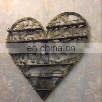 Nail Polish Rack Stand Heart Shaped Wall Shop Racks Solan Manicure Cosmetic Display Shelf Storage Box photo-4