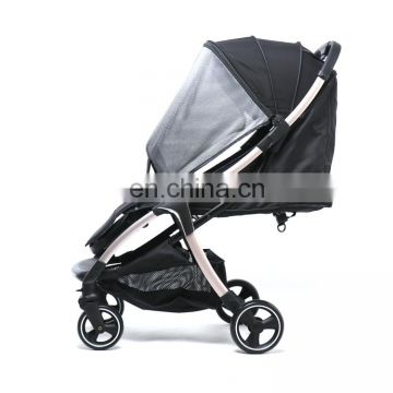 auto folding comfort light weight pram rain cover baby pram fordable high quality