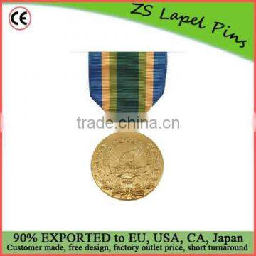 Personalized quality Armed Forces Civilian Service Anodized Medal