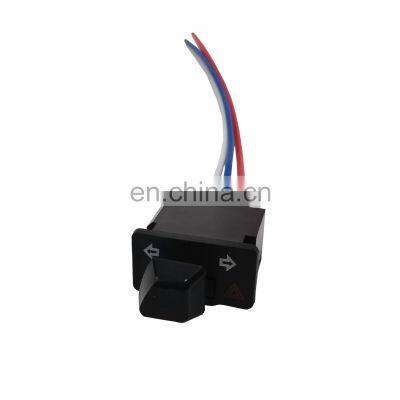 Waterproof scooter handlebar switch assembly turn left and right danger alert light motorcycle turn signal switch