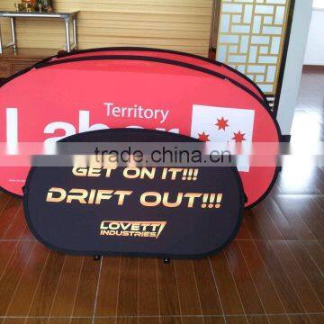 7ftx2ft pop up indoor advertising banner for exhibition