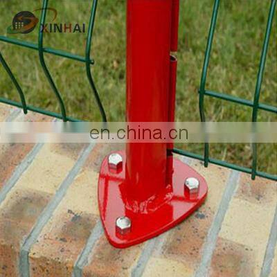 ECO Friendly Metal Fence Panel PVC Coated Galvanized Welded Wire Mesh Fence