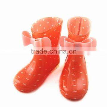 Lovely Rain Boots With Bowknot For Children