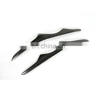 Carbon Fiber M3 Headlight Cover Eyebrows Eyelids For BMW E92 E93 photo-2