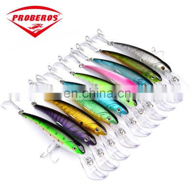 17CM rand bait31gPlastic hard bait specializes in freshwater fish lure  Minnow Wobblers Crankbait Hard Bait fishing gear