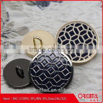 classical shank flat metal buttons