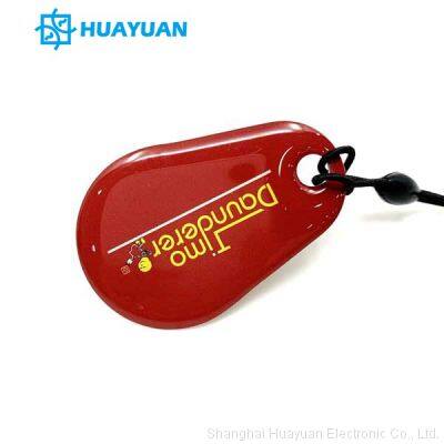 Hot Popular Custom Printing RFID Epoxy Key Fob Tags for Door Access control