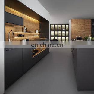 2021 Foshan Manufacturer Cheap Laminated Modern Custom Kitchen Cabinet
