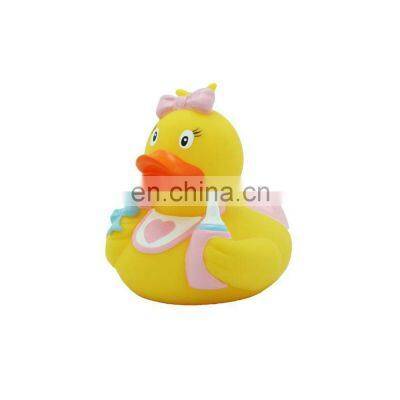 China Popular Kid Toys Custom Figure Rubber Police Character rubber Duck Bath Toys for Kids children