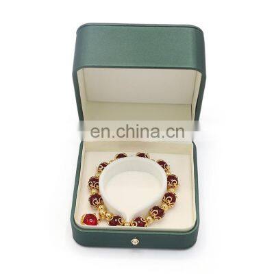 Wholesale Custom Green Luxury Bracelet Box Packaging With Logo