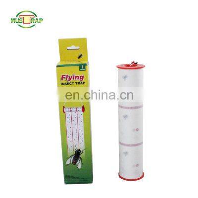 Eco-friendly Insect Trap Fruit Fly Paper Fly Glue Paper Roll Catcher photo-3