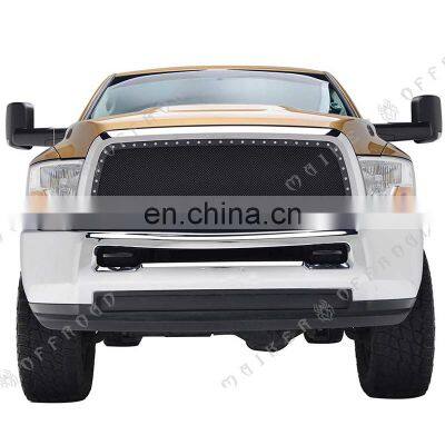 Chrome Stainless Steel Wire Mesh Packaged Grills For Dodge Ram 2500 3500 Spare Parts 2010 - 2012 photo-4