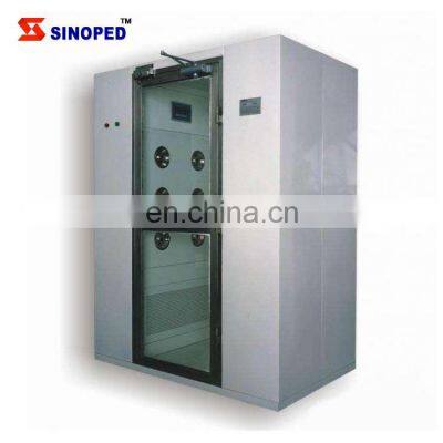 12 Nozzles Air Shower Clean Room With Passing Box Automatic Blowing Air Shower With Full Stainless Steel photo-5