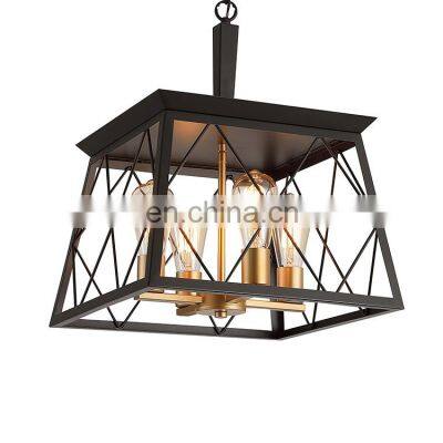 Factory Direct Sale Indoor Living Room Decorative Vintage Hanging Pendant Light