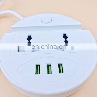 High Quality Portable Power Outlet Power Extension Board Electrical Multi Plug USB Extension Socket photo-3