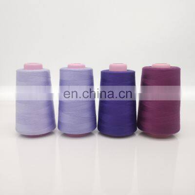 Factory outlet 40/2  High Quality Cheap 100% Polyester Sewing Thread 3000yds