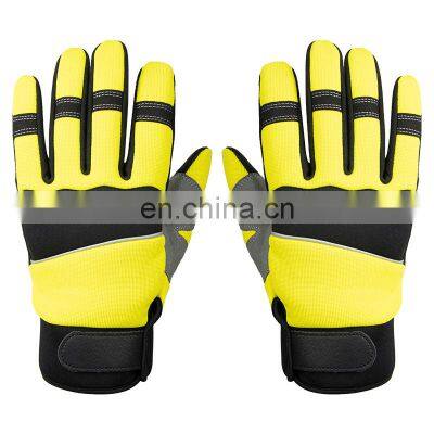 Industrial Safety Gloves Men Women Construction Polyester Working Gloves Mechanic Work Gloves