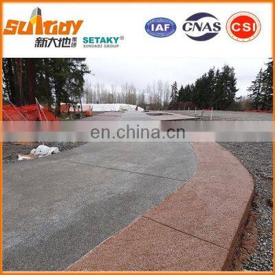 additive for water permeable concrete pavement