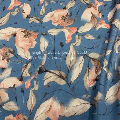 Wholesale In Stock Poplin Cotton Digital Fabric Printing Custom photo-2