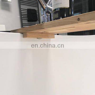 Bamboo Bath Tray Hot Sale High Quality Adjustable Luxury Bamboo Bathtub Caddy photo-3