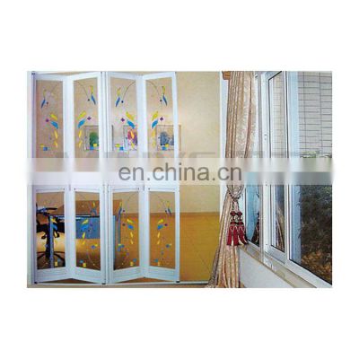 home center partition pleated mesh folding screen door